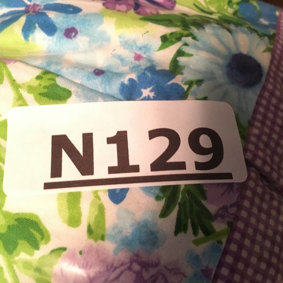 Jessica Ann Dress 18 Month Baby Girl Purple Floral Plaid Tie Back Summer Tank - Picture 9 of 9